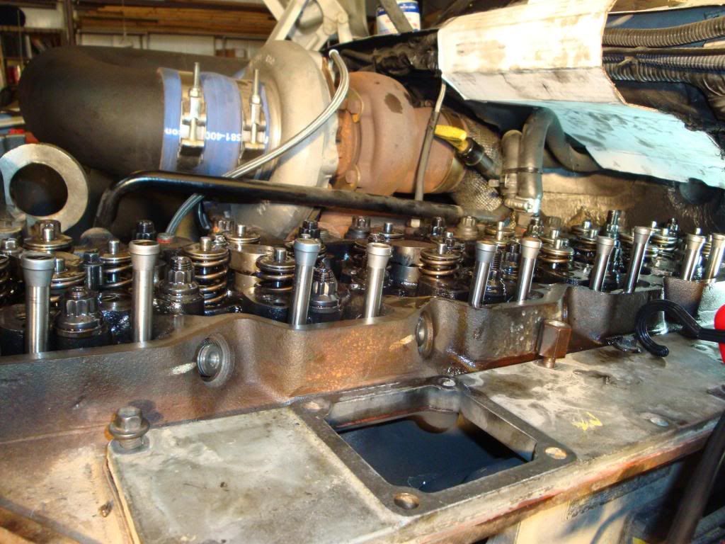 Installing a Hamilton cam, springs and pushrods..... Competition